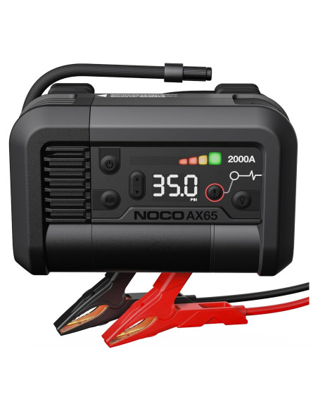Arrancador de Salto NOCO AX65 2000A con Inflador de Neumáticos