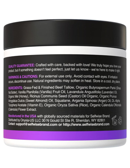 Bálsamo Hidratante Facial Orgánico Selfwise 38.6 ml - Sin Grasa