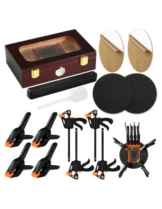 Kit de Aplanamiento de Tarjetas Didaey - 13 Piezas, Madera