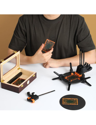 Kit de Aplanamiento de Tarjetas Didaey - 13 Piezas, Madera