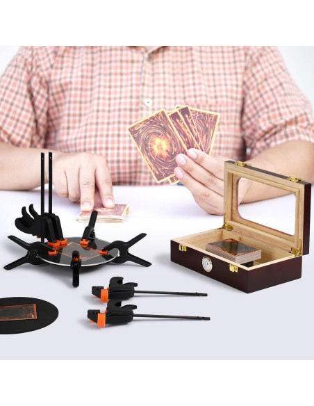 Kit de Aplanamiento de Tarjetas Didaey - 13 Piezas, Madera