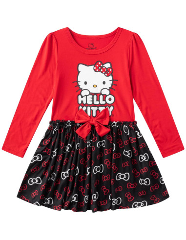 Vestidos Hello Kitty Sanrio para Niñas - 2 Paquetes Talla 5
