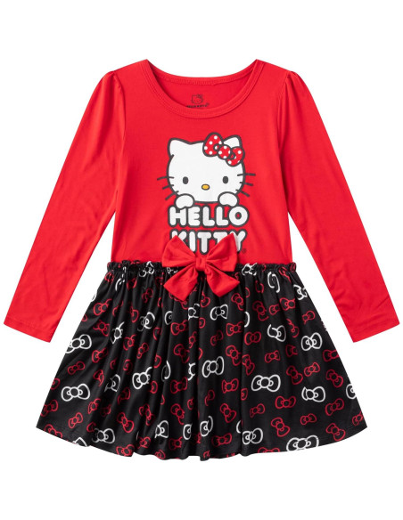 Vestidos Hello Kitty Sanrio para Niñas - 2 Paquetes Talla 5