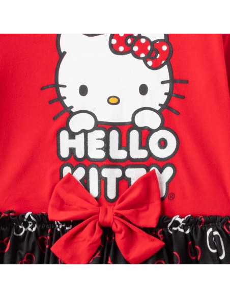 Vestidos Hello Kitty Sanrio para Niñas - 2 Paquetes Talla 5