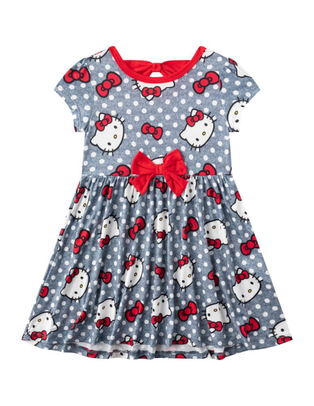 Vestidos Hello Kitty Sanrio para Niñas - 2 Paquetes Talla 5