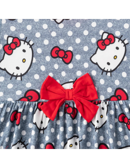 Vestidos Hello Kitty Sanrio para Niñas - 2 Paquetes Talla 5