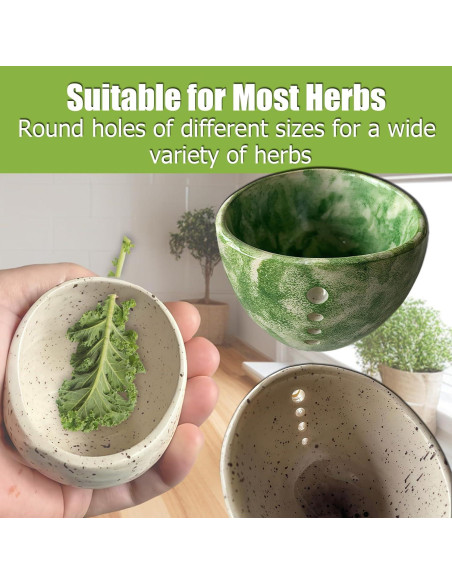 Deshojador de Hierbas Cerámico YANXIN1E Azul 90.7g