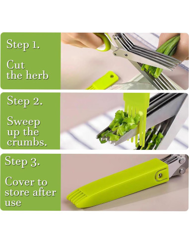 Deshojador de Hierbas Cerámico YANXIN1E Azul 90.7g