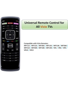 Control Remoto Universal Vizio XRT112 para TVs LED LCD 4K 2