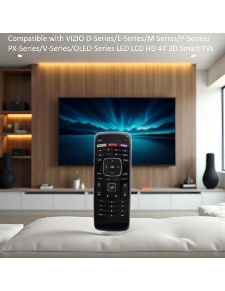 Control Remoto Universal Vizio XRT112 para TVs LED LCD 4K