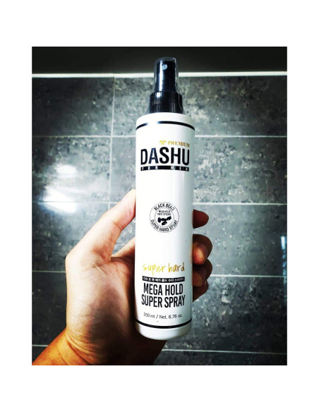 DASHU Mega Hold Super Spray 250ml - Fijación Extra Fuerte
