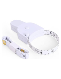 Cinta Métrica Retráctil UNIHOME 150cm para Medición Corporal