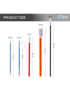 Hisopos de Espuma AAwipes FC502 - 100 Unidades Multiusos 2