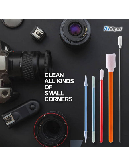 Hisopos de Espuma AAwipes FC502 - 100 Unidades Multiusos