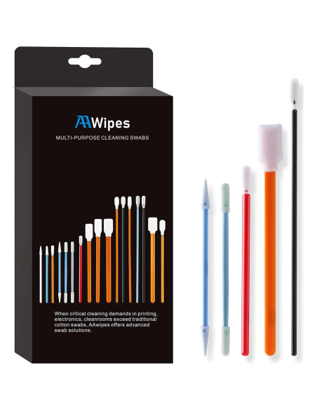 Hisopos de Espuma AAwipes FC502 - 100 Unidades Multiusos