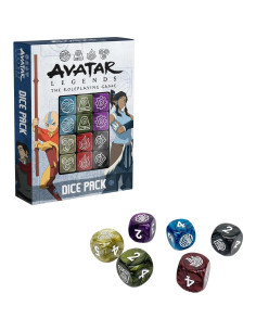 Dados de Rol Avatar Legends Magpie Games - Conjunto de 12 2