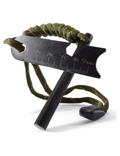 Encendedor de Supervivencia Mosmat MT0001 8 cm Ferrocerio y Acero