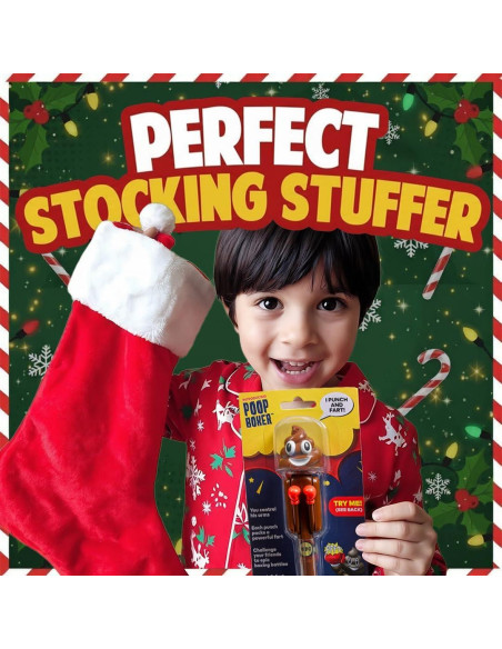 Bolígrafo de Caca que Flatula Boxeador - Regalo Divertido 19 cm