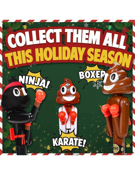 Bolígrafo de Caca que Flatula Boxeador - Regalo Divertido 19 cm