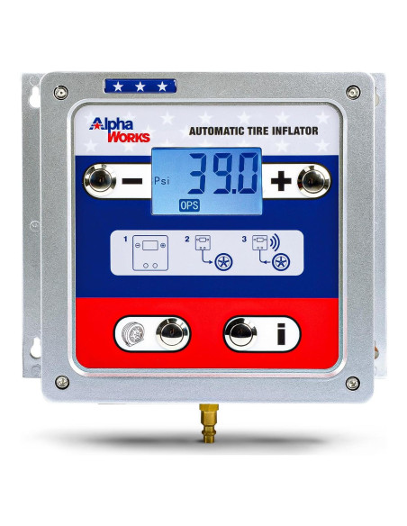 Manómetro de Presión de Neumáticos Automático Intradin 110-240V