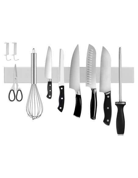 Barra Magnética de Cuchillos 40 cm Acero Inoxidable PENXUA