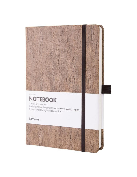 Cuaderno Lemome A5 de Corcho Natural Ecológico - 180 Páginas Rayadas