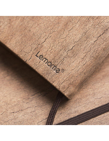 Cuaderno Lemome A5 de Corcho Natural Ecológico - 180 Páginas Rayadas