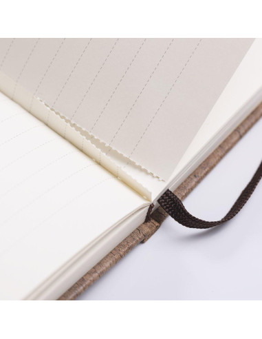Cuaderno Lemome A5 de Corcho Natural Ecológico - 180 Páginas Rayadas
