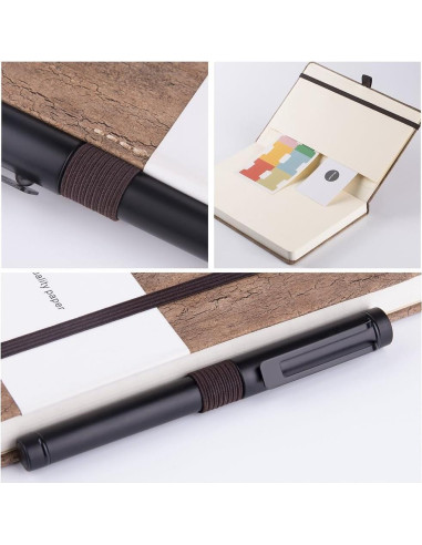 Cuaderno Lemome A5 de Corcho Natural Ecológico - 180 Páginas Rayadas