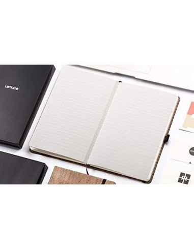 Cuaderno Lemome A5 de Corcho Natural Ecológico - 180 Páginas Rayadas