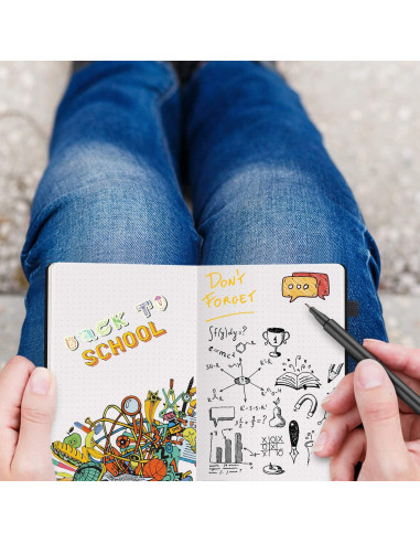 Bolígrafos de Color Taotree 24 Unidades Punta Fina 0.38mm