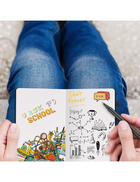 Bolígrafos de Color Taotree 24 Unidades Punta Fina 0.38mm