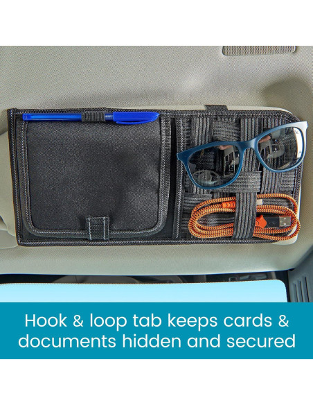 Espejo de Visera Solar High Road con Almacenamiento Molle