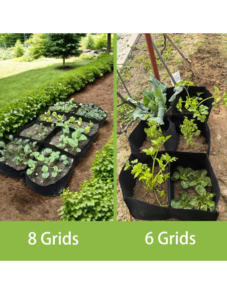Bolsas de Cultivo Linksandt 216L Jardín Elevado Tela 1.22x0.61m