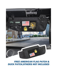 Organizador de Visera JOYTUTUS para Wrangler JL & Gladiator JT 2018-2025 2