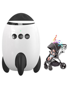 Balancín para Bebés QNHMPW con Ruido Blanco y Ajuste de Velocidad