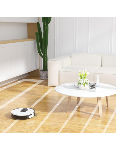 Aspiradora Robot OKP L1, 3800Pa, 200 Min, Slim, Ideal Mascotas