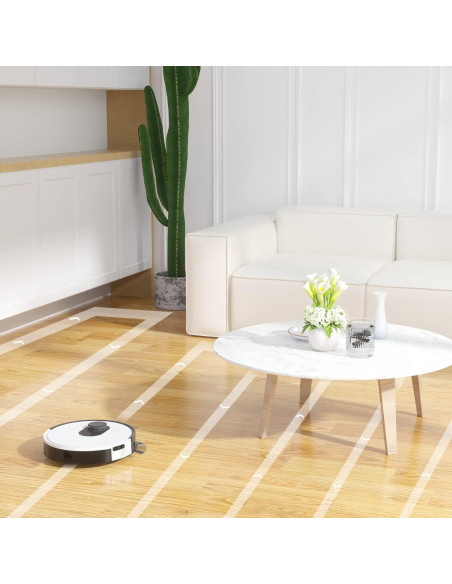 Aspiradora Robot OKP L1, 3800Pa, 200 Min, Slim, Ideal Mascotas
