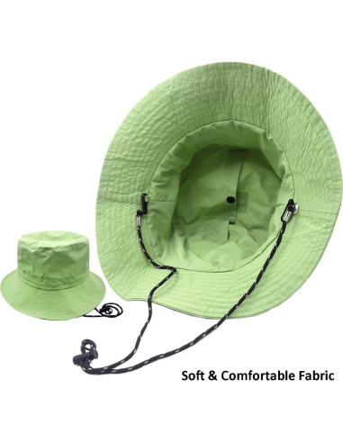 Sombrero de Lluvia Impermeable Woogwin Plegable UV 53-58 cm