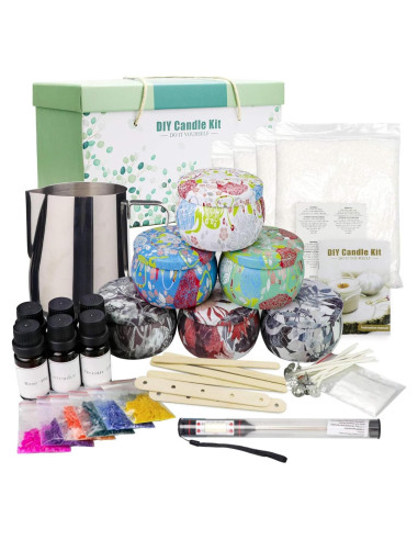 Kit de Fabricación de Velas YINUO LIGHT - 6 Velas DIY