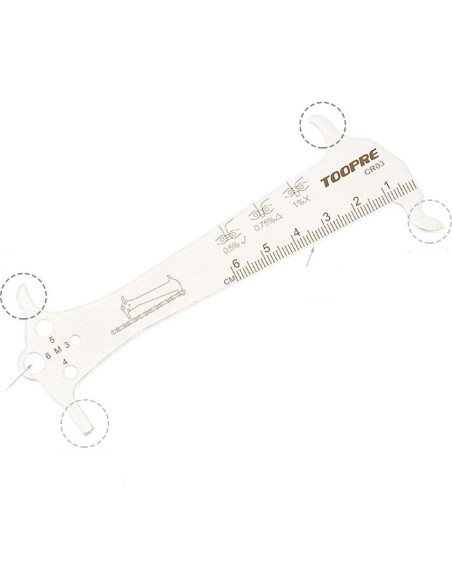 Medidor de Desgaste de Cadena de Bicicleta HOUSON Acero Inoxidable