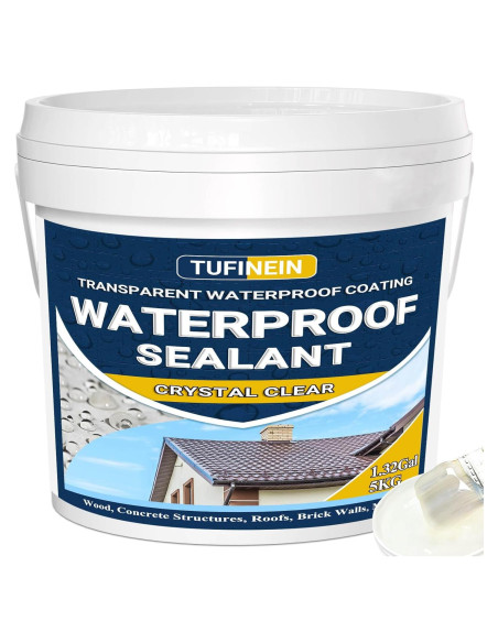 Sellador Impermeable Transparente TUFINEIN 5 Litros Agua