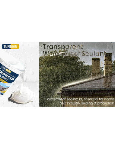 Sellador Impermeable Transparente TUFINEIN 5 Litros Agua
