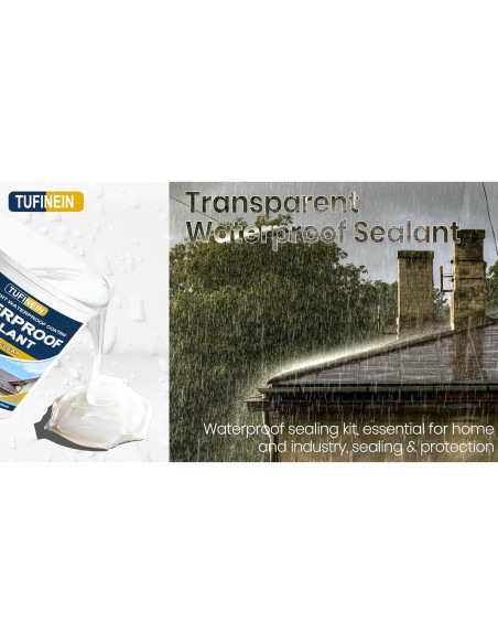 Sellador Impermeable Transparente TUFINEIN 5 Litros Agua
