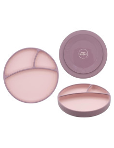 Plato de Silicona WeeSprout para Bebés - Dividido 12.7cm