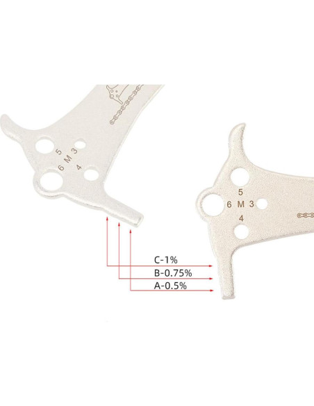 Medidor de Desgaste de Cadena de Bicicleta HOUSON Acero Inoxidable