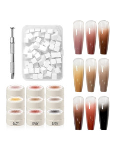 Kit de Esmalte de Uñas en Gel Ombre GAOY - 9 Colores UV LED