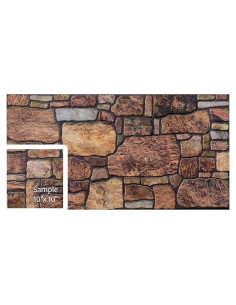 Paneles de Pared 3D Dundee Deco - Muestra 25.4x25.4 cm Cobre