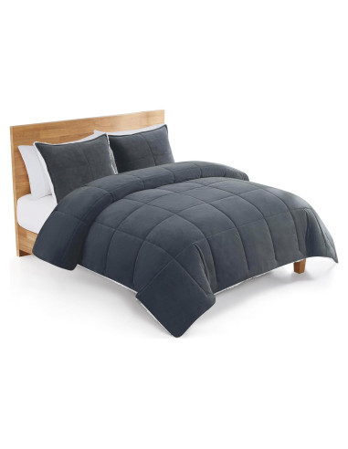 Conjunto de Edredón UGG Blissful Full/Queen Azul Reversible