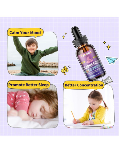 Gotas Líquidas de Magnesio Glicinato CFILIHTC 59.15 ml Cereza